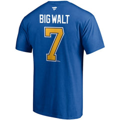 Keith Tkachuk St. Louis Blues Fanatics Authentic Stack Retired Player Nickname & Number T-Shirt Blue