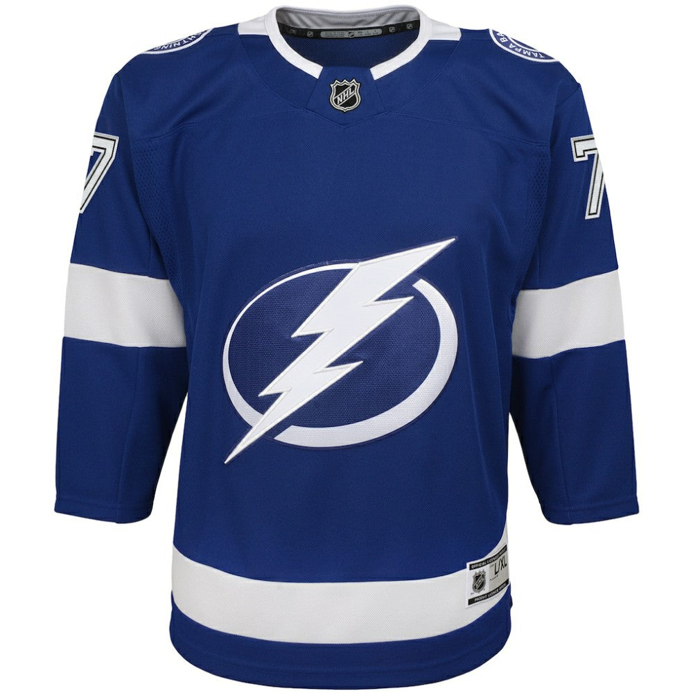 Victor Hedman Tampa Bay Lightning Youth Home Premier Player Jersey Blue