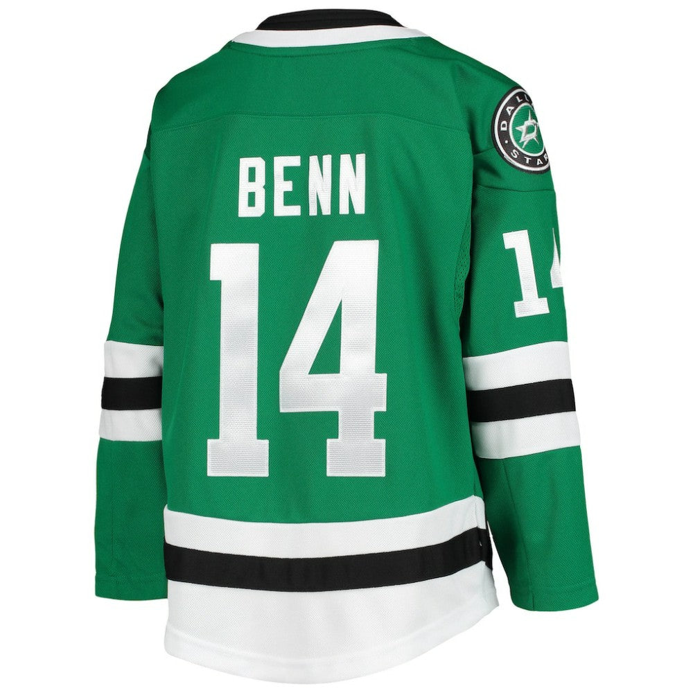 Jamie Benn Dallas Stars Youth Home Premier Player Jersey Kelly Green