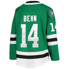 Jamie Benn Dallas Stars Youth Home Premier Player Jersey Kelly Green
