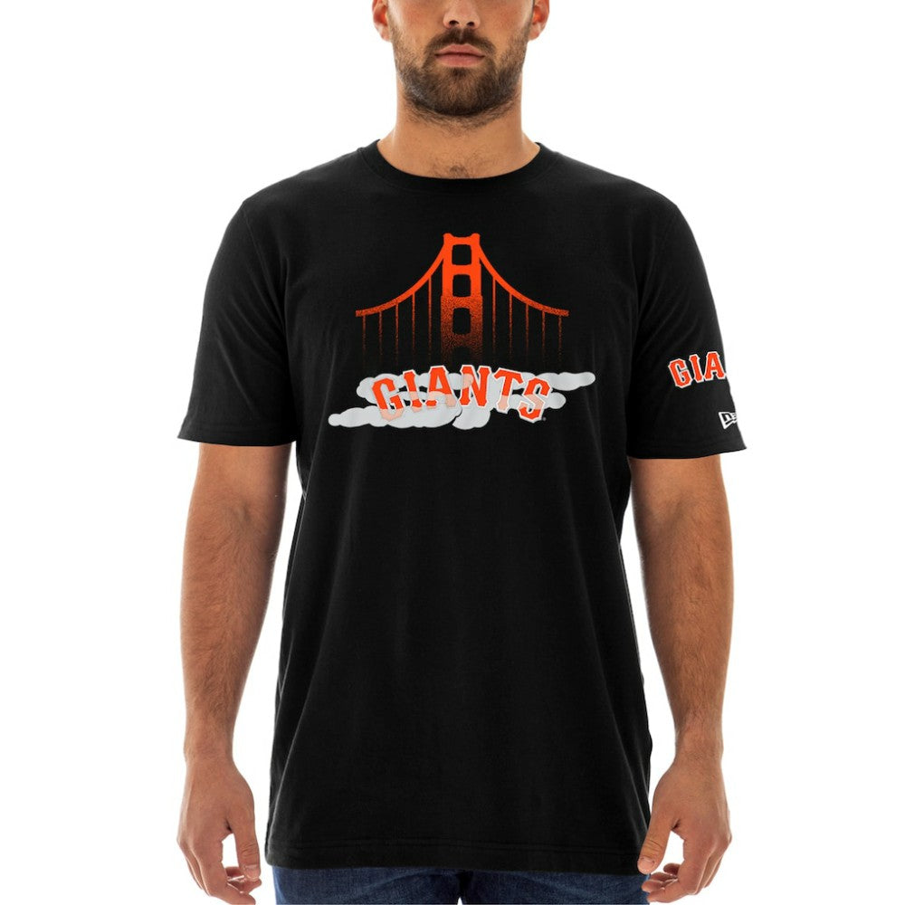 San Francisco Giants City Connect Big & Tall T-Shirt Black | New Era