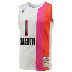 Chris Bosh Miami Heat 2011/12 Hardwood Classics Swingman Jersey - White