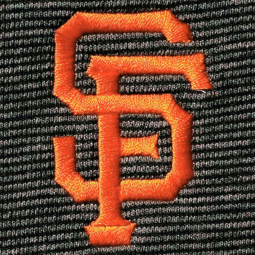San Francisco Giants Vineyard Vines Saltwater Quarter-Zip Jacket Charcoal