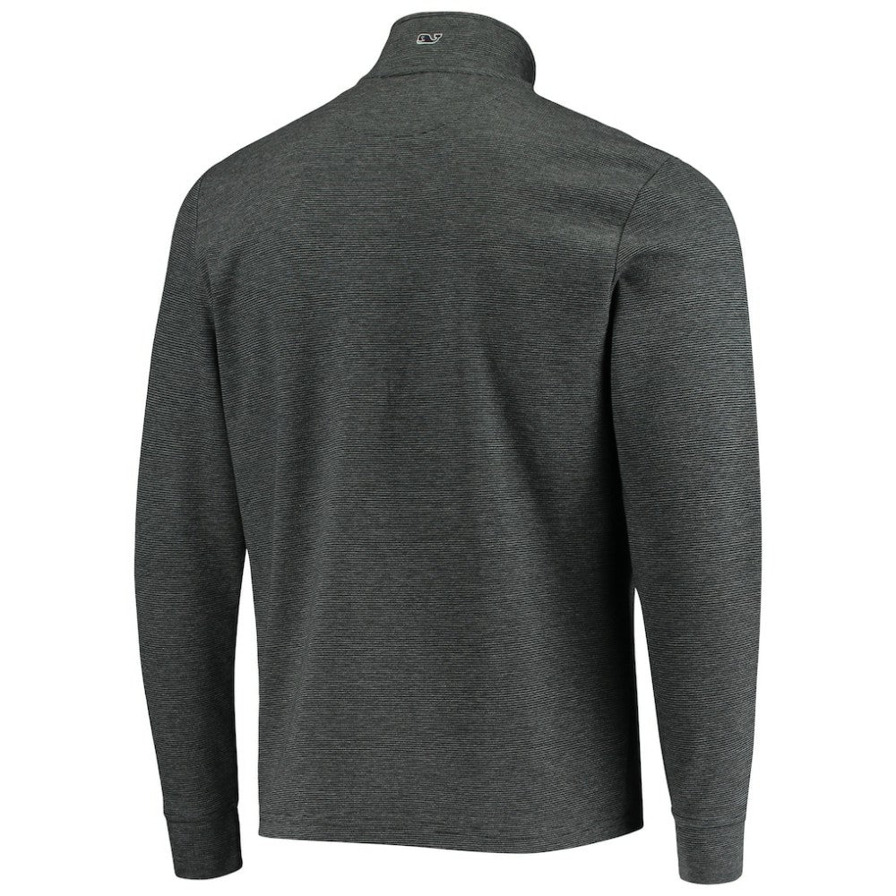 Chicago White Sox Vineyard Vines Saltwater Quarter-Zip Jacket Charcoal