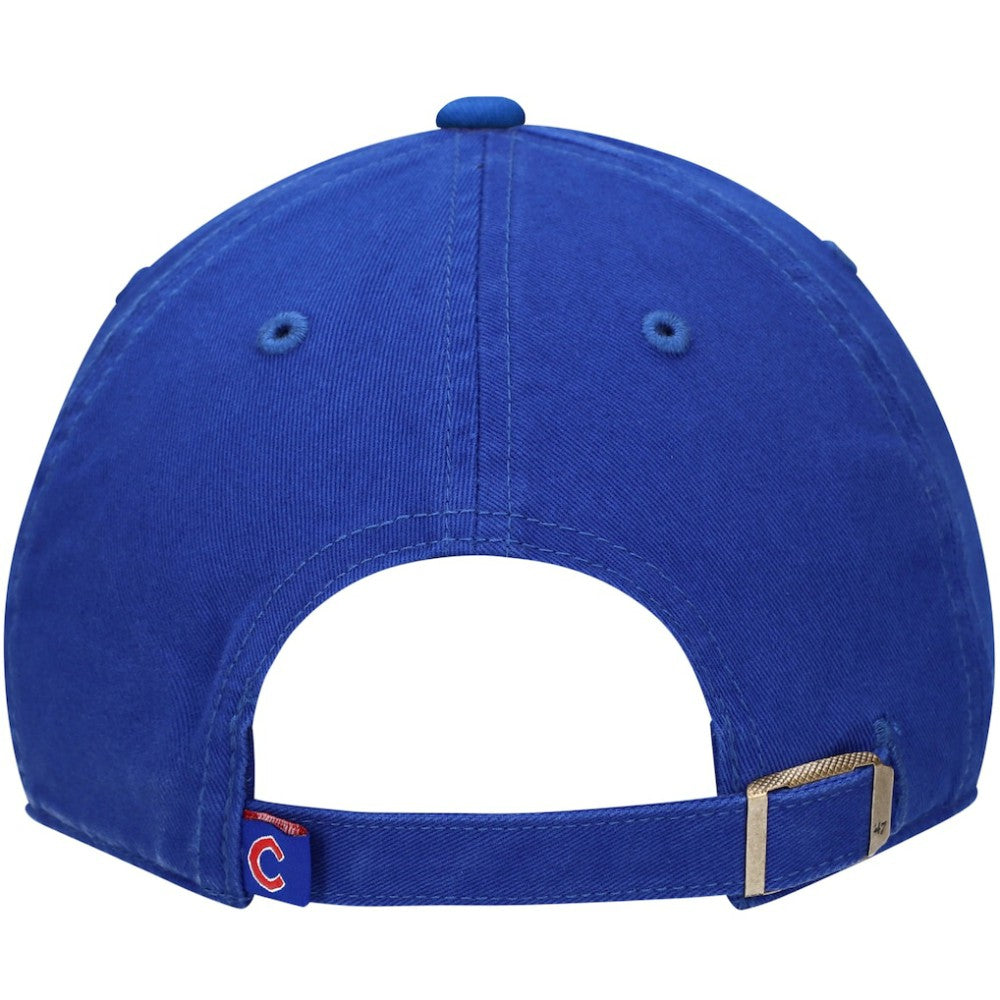 Chicago Cubs Youth Team Logo Clean Up Adjustable Hat Royal | 47 brand