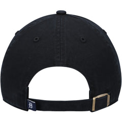 Detroit Tigers Youth Team Logo Clean Up Adjustable Hat Black | 47 brand