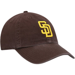 San Diego Padres Youth Team Logo Clean Up Adjustable Hat Brown | 47 brand