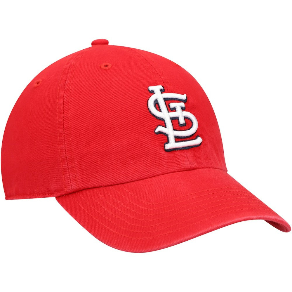 St. Louis Cardinals Youth Team Logo Clean Up Adjustable Hat Red | 47 brand