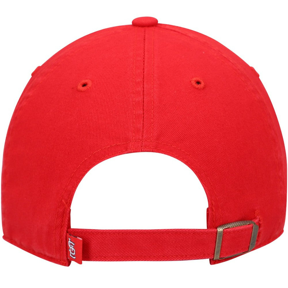 St. Louis Cardinals Youth Team Logo Clean Up Adjustable Hat Red | 47 brand