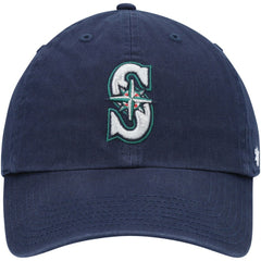 Seattle Mariners Youth Team Logo Clean Up Adjustable Hat Navy | 47 brand