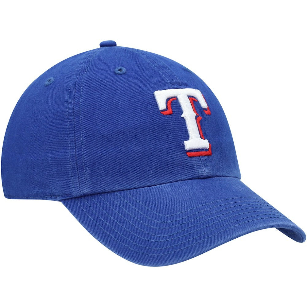 Texas Rangers Youth Team Logo Clean Up Adjustable Hat Royal | 47 brand
