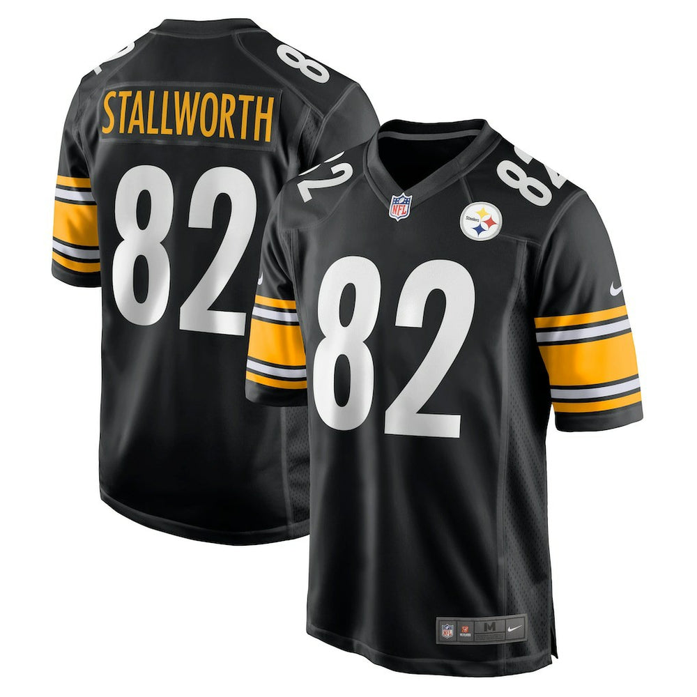 John Stallworth Pittsburgh Steelers Retired Player Jersey - Black