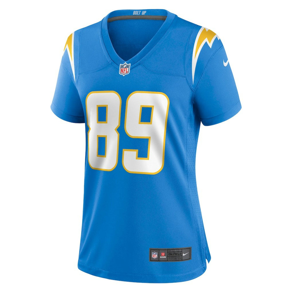 Wes Chandler Los Angeles Chargers Women's Retired Player Jersey - Powder Blue