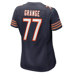 Red Grange Chicago Bears Women's Retired Player Jersey - Navy