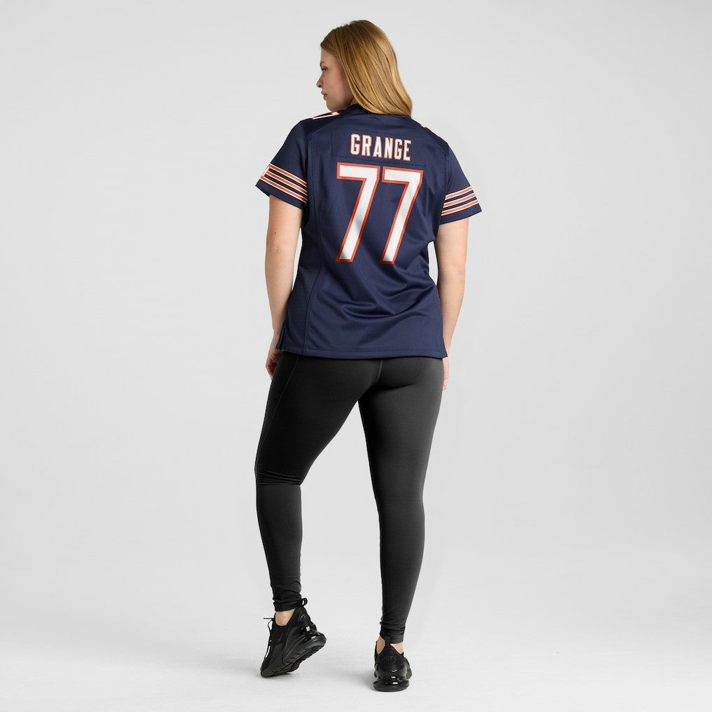 Red Grange Chicago Bears Women's Retired Player Jersey - Navy