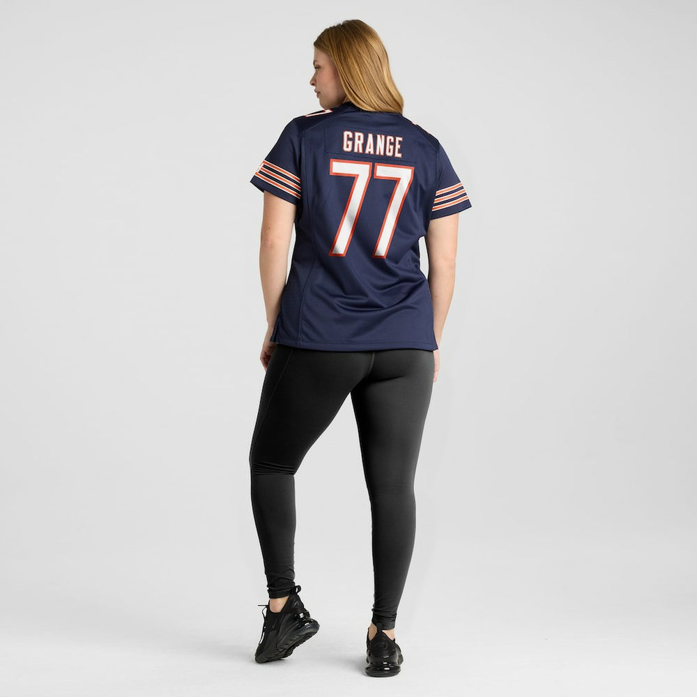 Red Grange Chicago Bears Women's Retired Player Jersey - Navy