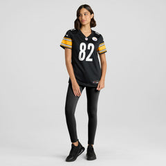 John Stallworth Pittsburgh Steelers Women's Retired Player Jersey - Black