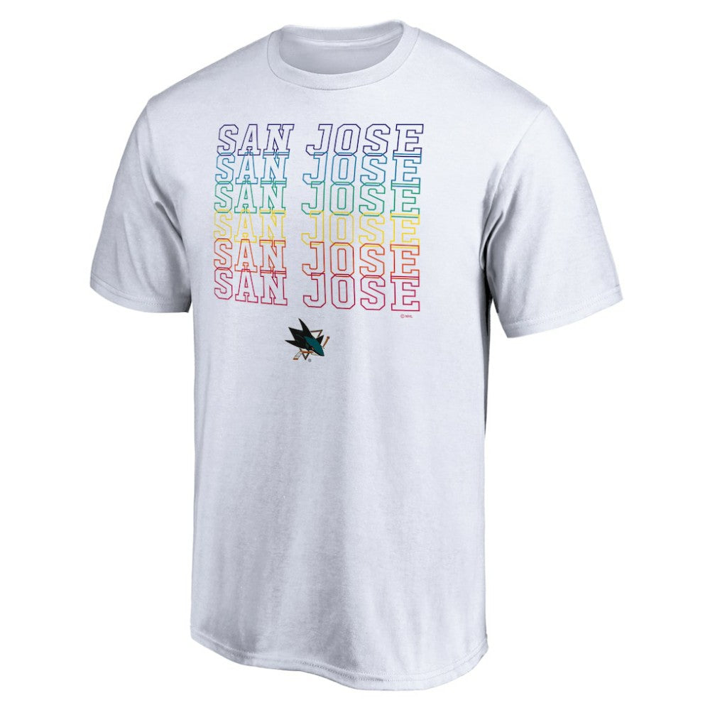 San Jose Sharks City Pride T-Shirt White