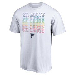 St. Louis Blues City Pride T-Shirt White