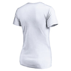 Vancouver Canucks Women's City Pride V-Neck T-Shirt White