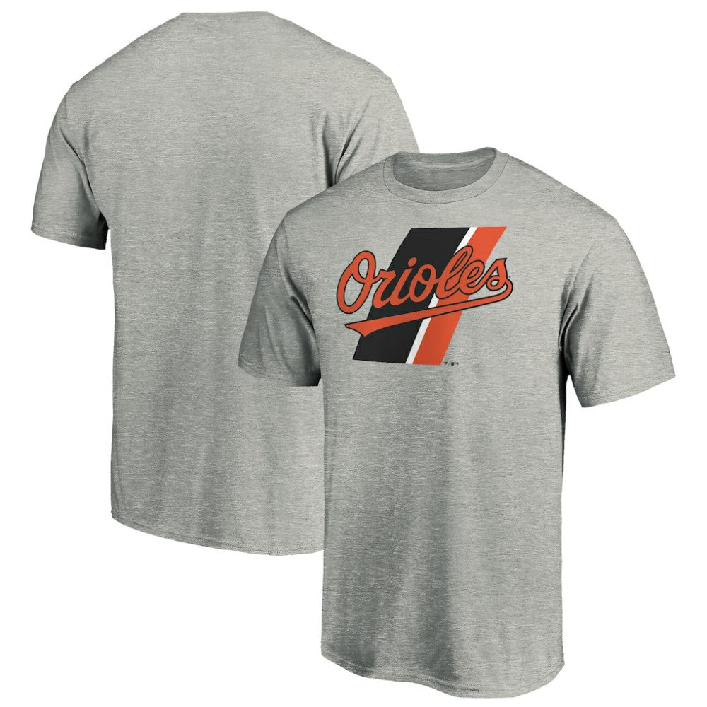 Baltimore Orioles Team Prep T-Shirt Heathered Gray