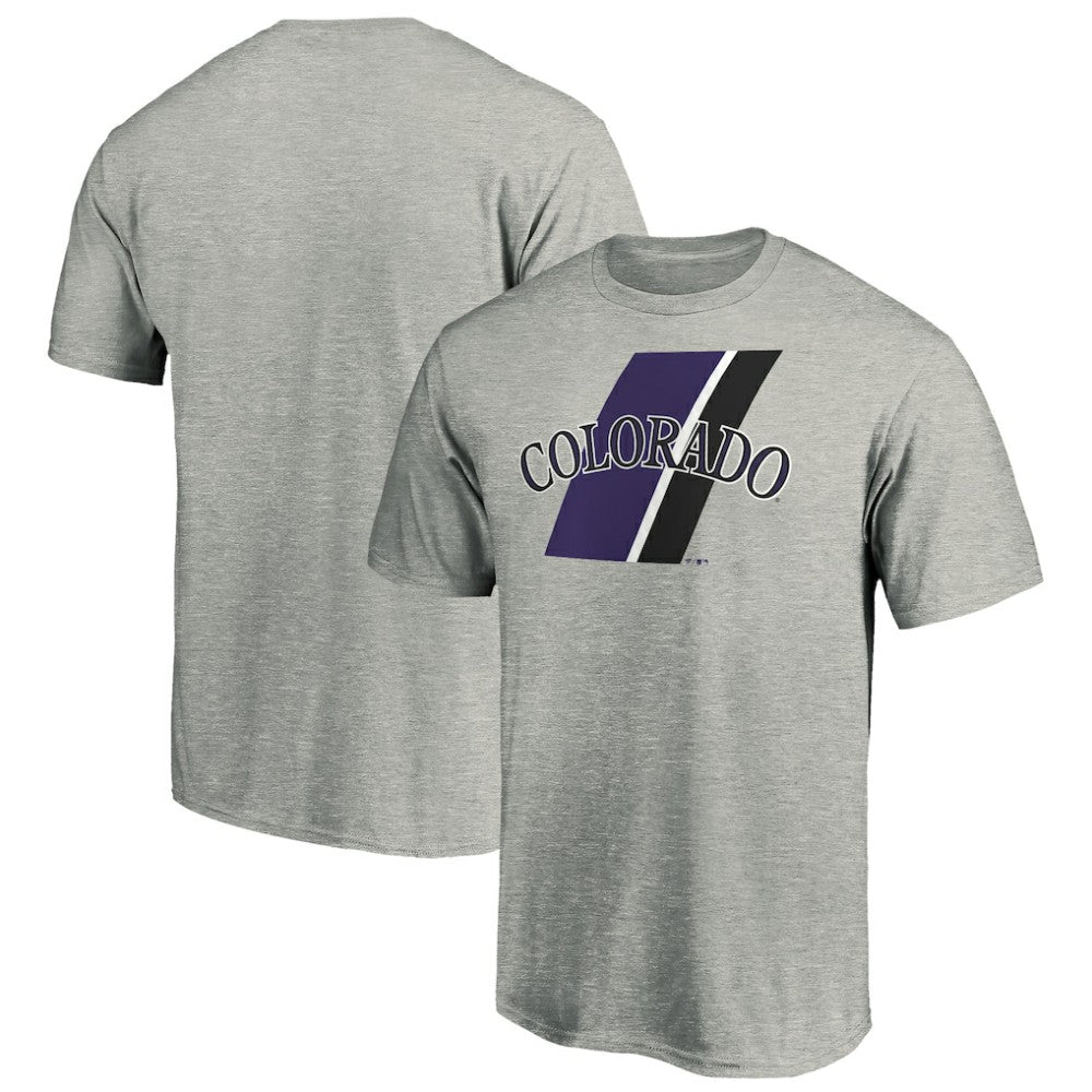 Colorado Rockies Team Prep T-Shirt Heathered Gray
