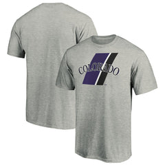 Colorado Rockies Team Prep T-Shirt Heathered Gray