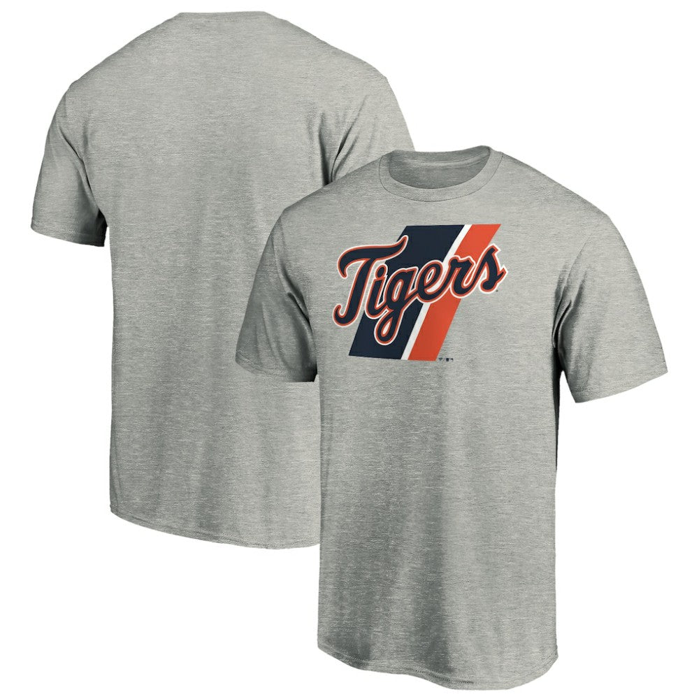 Detroit Tigers Team Prep T-Shirt Heathered Gray