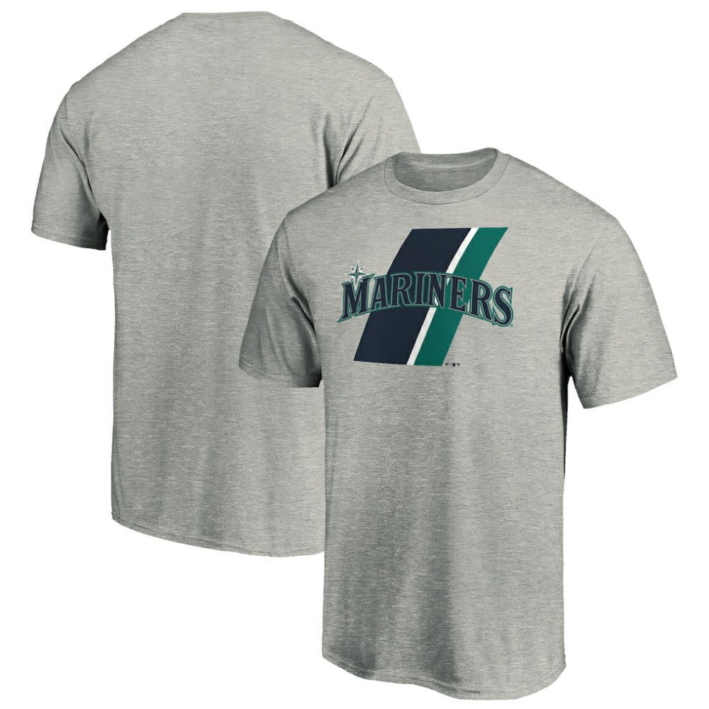 Seattle Mariners Team Prep T-Shirt Heathered Gray