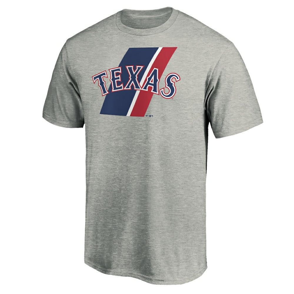 Texas Rangers Team Prep T-Shirt Heathered Gray