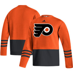 Philadelphia Flyers adidas Logo AEROREADY Pullover Sweater Orange