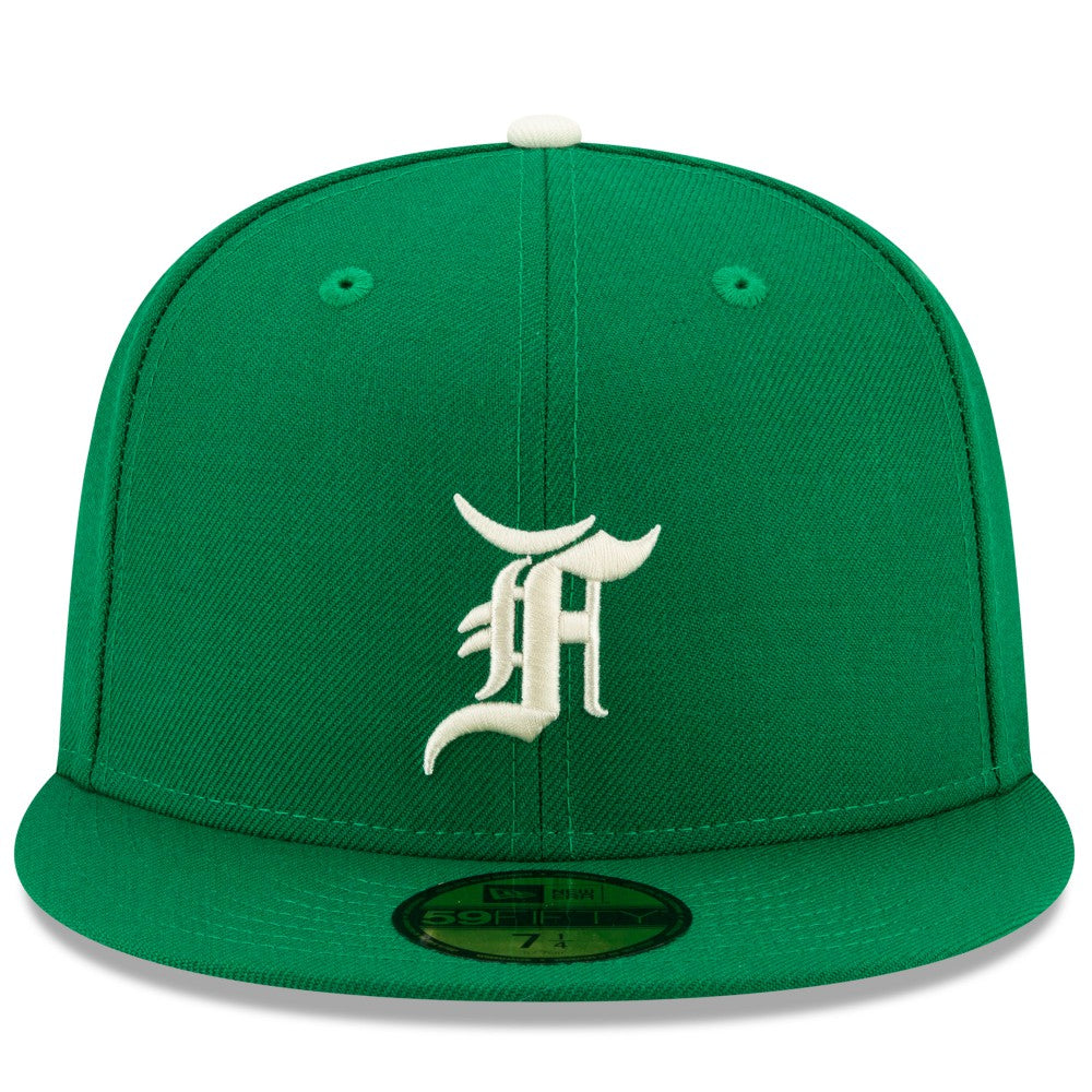 MLB Fear of God Essentials 59FIFTY Fitted Hat Kelly Green | New Era