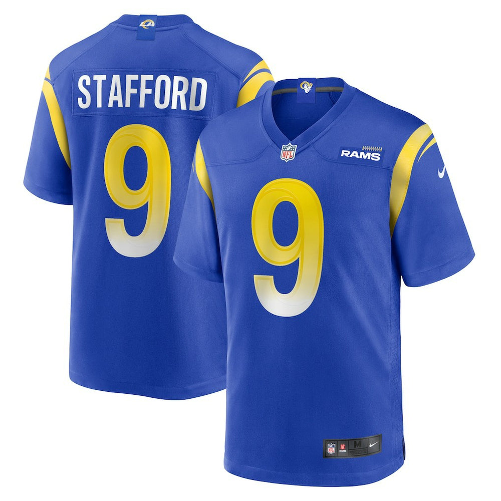 Matthew Stafford Los Angeles Rams Game Jersey - Royal