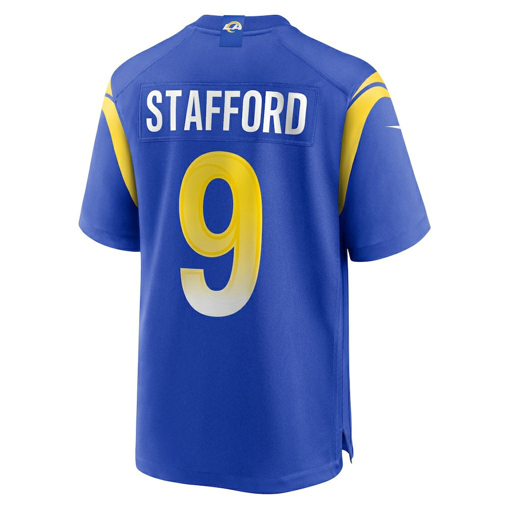Matthew Stafford Los Angeles Rams Game Jersey - Royal