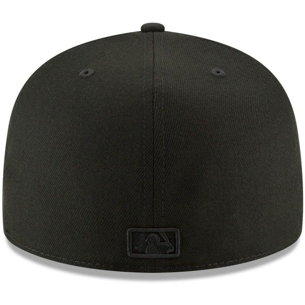 St. Louis Cardinals Black on Black 59FIFTY Fitted Hat Black | New Era