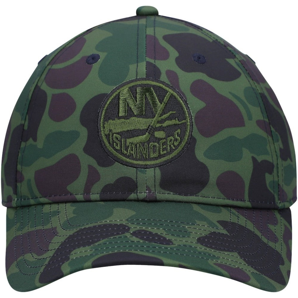 New York Islanders adidas Locker Room Slouch Adjustable Hat Camo