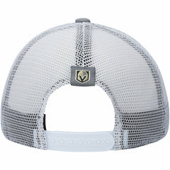 Vegas Golden Knights adidas Locker Room Foam Trucker Snapback Hat Gray/White