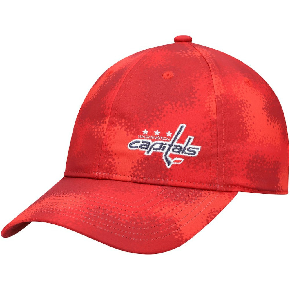 Washington Capitals adidas Women's Camo Slouch Adjustable Hat Red