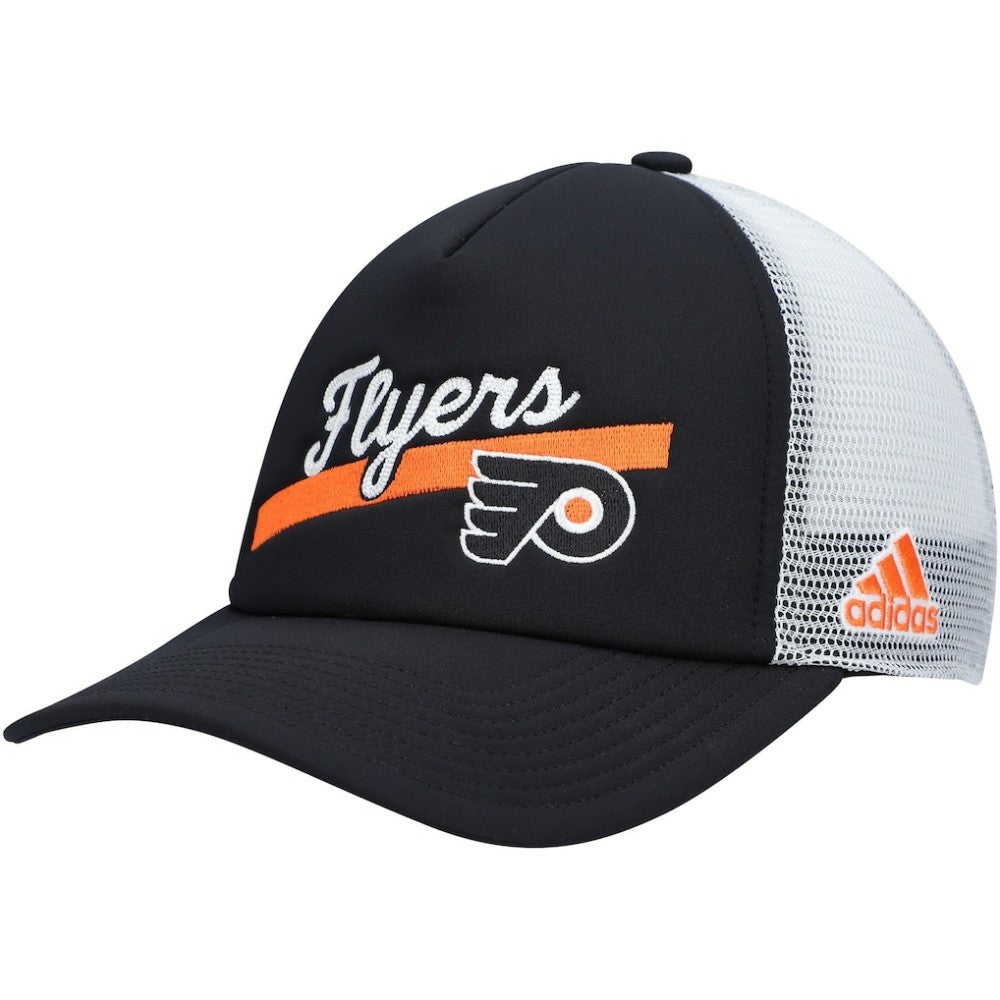 Philadelphia Flyers adidas Women's Foam Trucker Snapback Hat Black/White