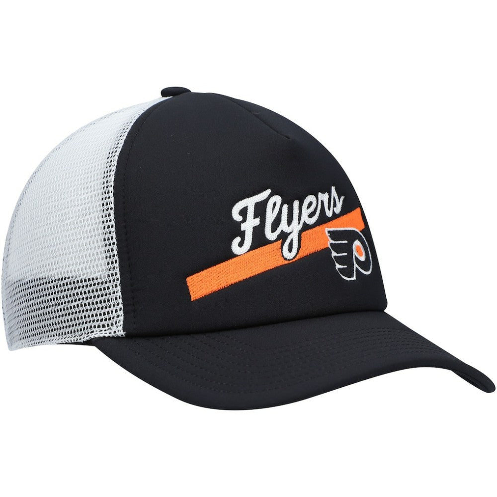 Philadelphia Flyers adidas Women's Foam Trucker Snapback Hat Black/White