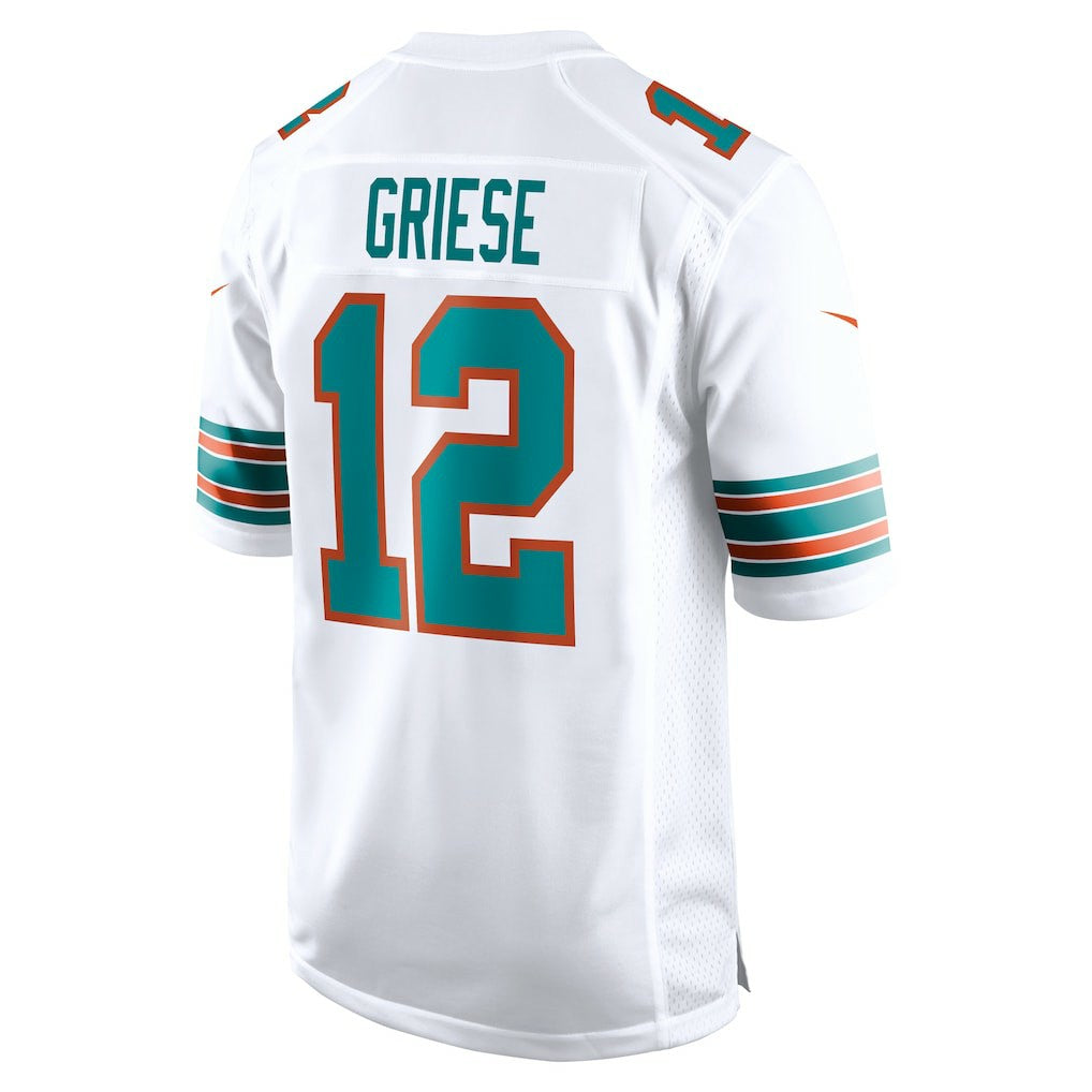 Bob Griese Miami Dolphins Retired Player Jersey - White