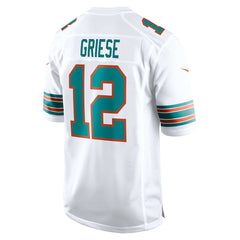 Bob Griese Miami Dolphins Retired Player Jersey - White
