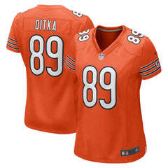 Mike Ditka Chicago Bears Women's Retired Player Jersey - Orange