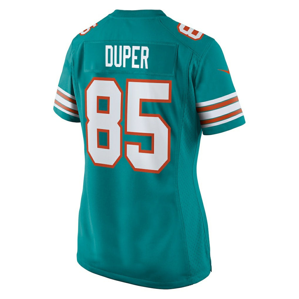 Mark Duper Miami Dolphins Women's Retired Player Jersey - Aqua