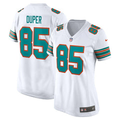 Mark Duper Miami Dolphins Women's Retired Player Jersey - White