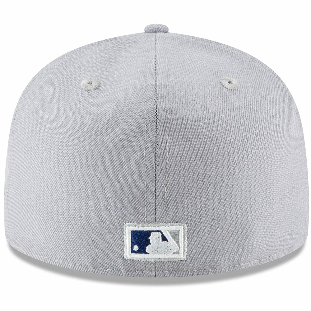 Los Angeles Dodgers Cooperstown Collection Logo 59FIFTY Fitted Hat Gray | New Era