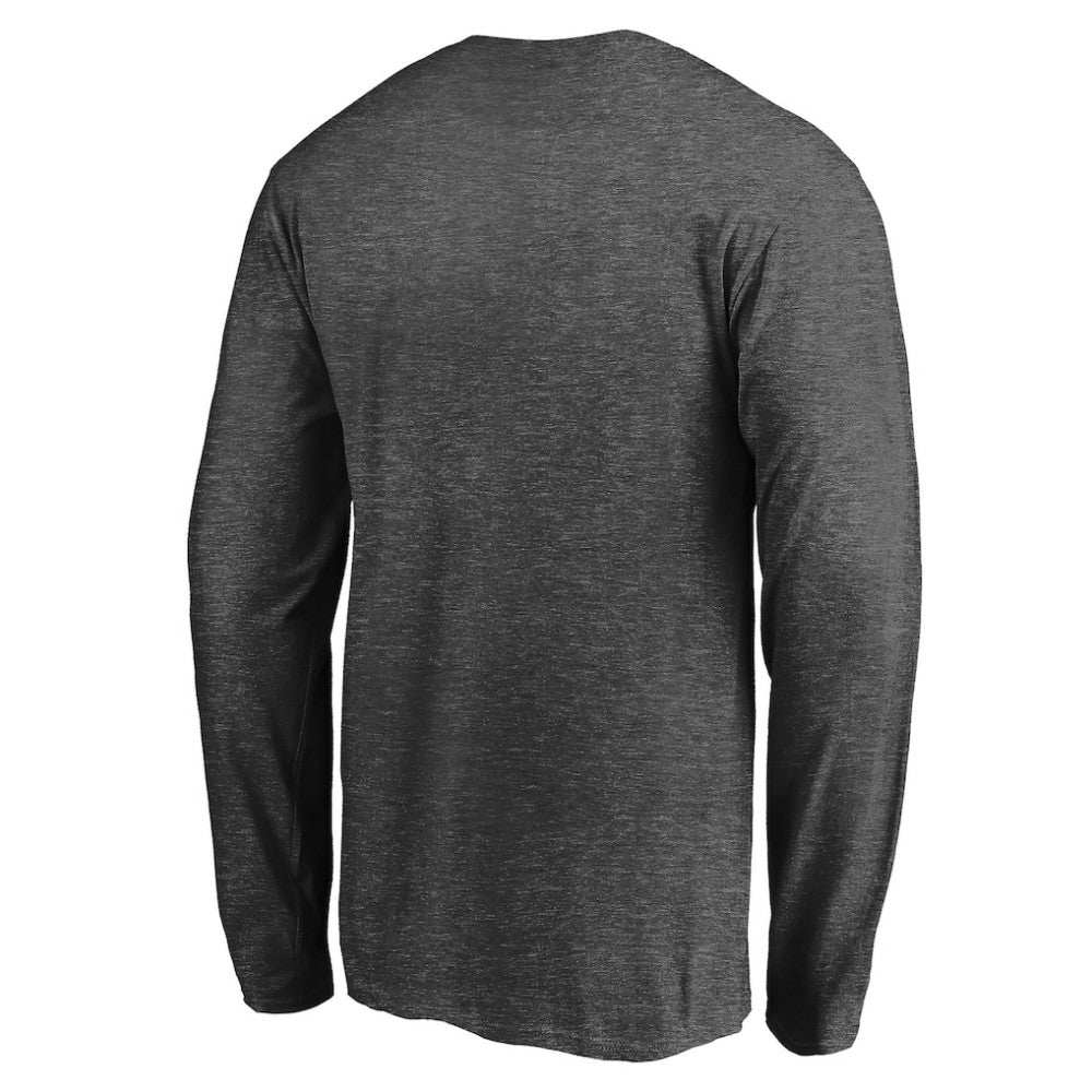 Minnesota Wild Victory Arch Long Sleeve T-Shirt Charcoal