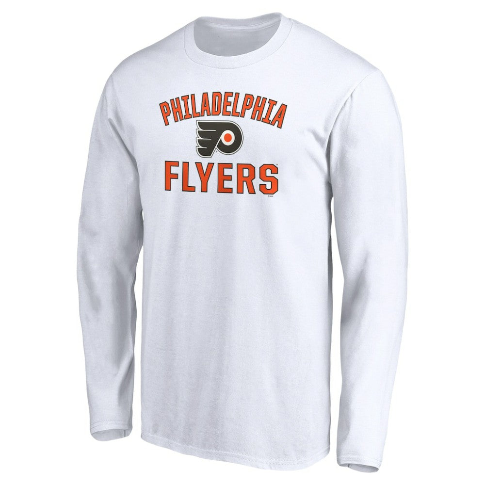 Philadelphia Flyers Victory Arch Long Sleeve T-Shirt White