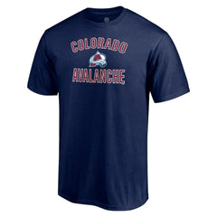 Colorado Avalanche Victory Arch Team T-Shirt Navy