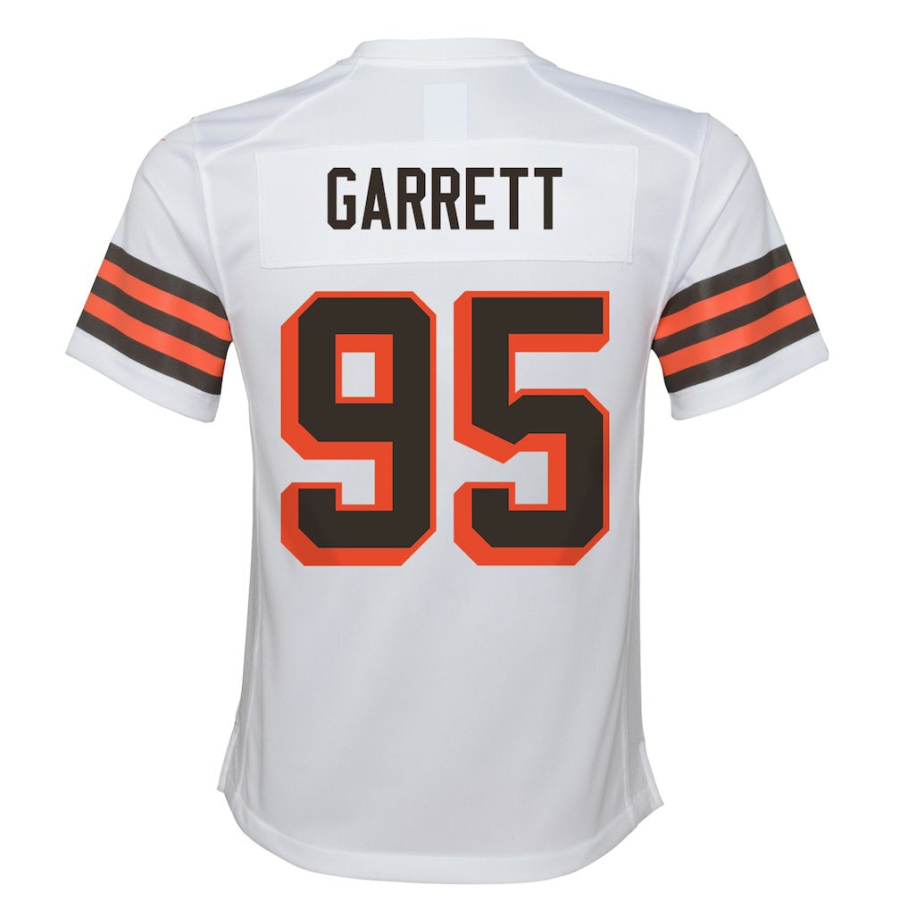 Myles Garrett Cleveland Browns Youth Game Jersey - White
